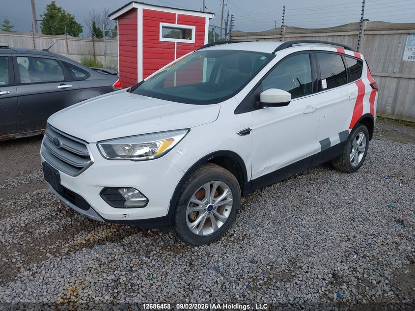 Vin: 1fmcu0gd3juc80724, lot: 3090908, ford escape se 20182