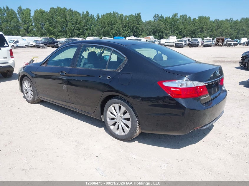 Vin: 1hgcr2f86ea802308, lot: 3090925, honda accord exl 20143