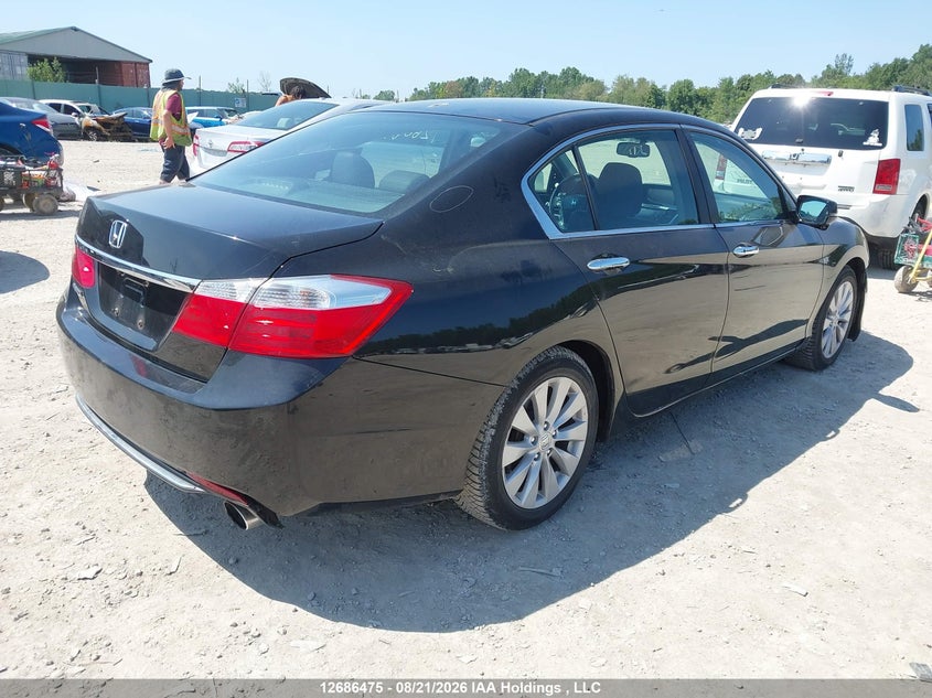 Vin: 1hgcr2f86ea802308, lot: 3090925, honda accord exl 20144