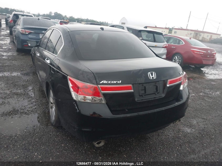 Vin: 1hgcp3f81ba800697, lot: 3090927, honda accord exl 20113