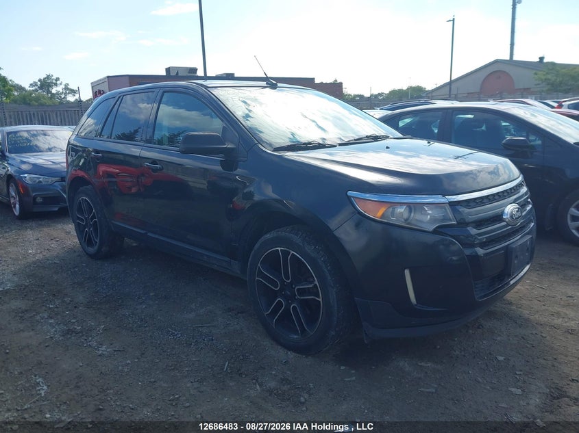 2014 Ford Edge Sel, Right Side, IAAI, VIN 2FMDK3JC4EBA51833