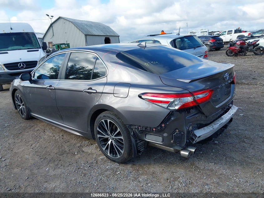 Vin: 4t1b21hkxlu522383, lot: 3090973, toyota camry hybrid se 20203