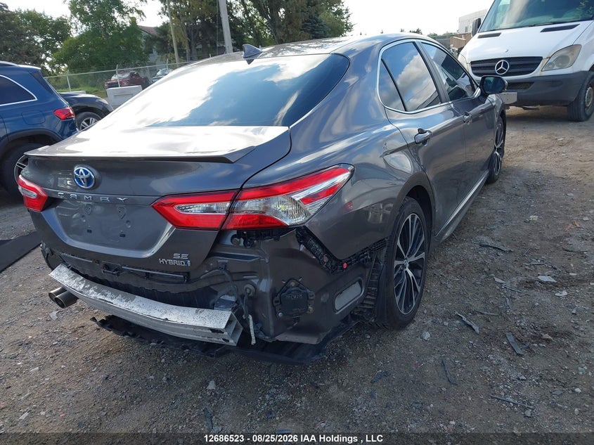 Vin: 4t1b21hkxlu522383, lot: 3090973, toyota camry hybrid se 20204