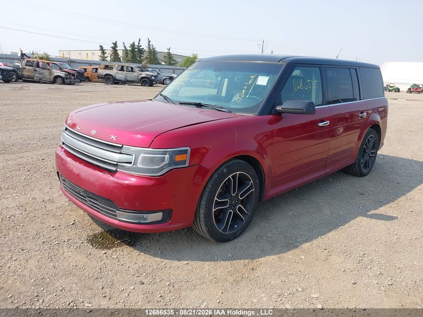 Vin: 2fmhk6dt7ebd37089, lot: 3090985, ford flex limited 20142