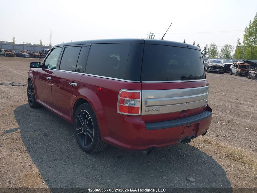 Vin: 2fmhk6dt7ebd37089, lot: 3090985, ford flex limited 20143
