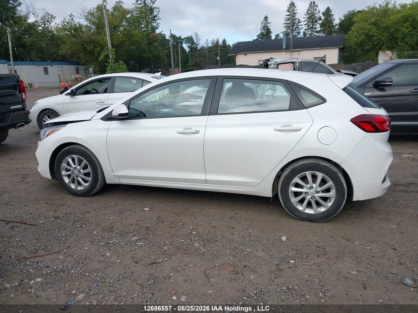 2018 HYUNDAI ACCENT HATCHBACK 1.6L I-4 DI, DOHC, VVT, 132HP
