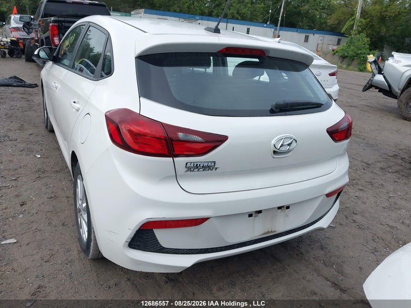 2018 HYUNDAI ACCENT HATCHBACK 1.6L I-4 DI, DOHC, VVT, 132HP