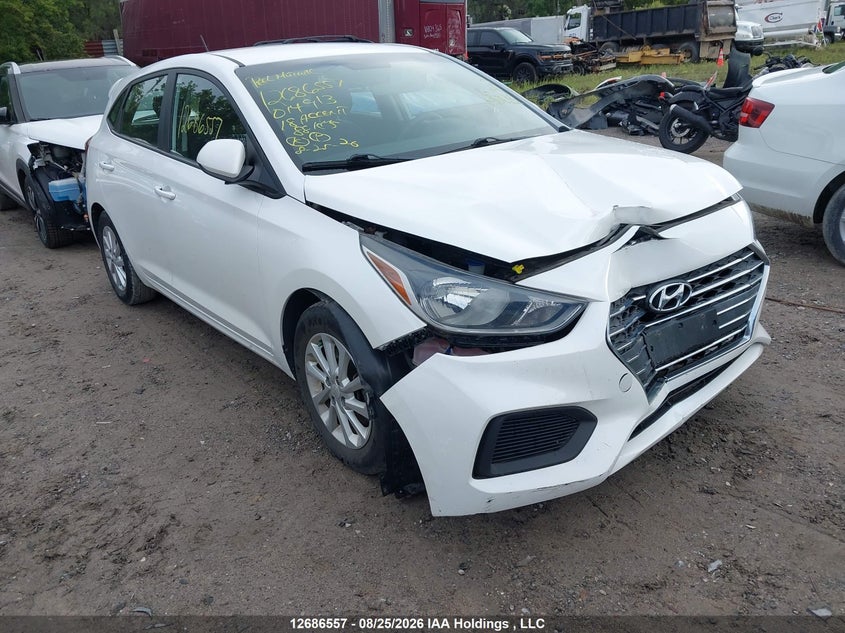 2018 HYUNDAI ACCENT HATCHBACK 1.6L I-4 DI, DOHC, VVT, 132HP