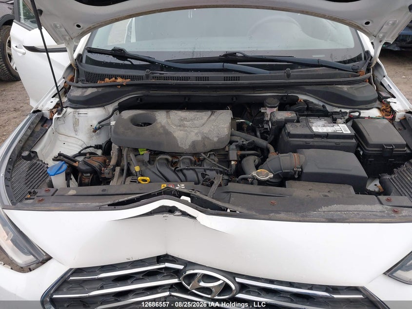 2018 HYUNDAI ACCENT HATCHBACK 1.6L I-4 DI, DOHC, VVT, 132HP