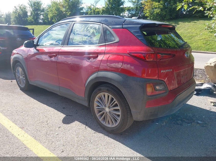 Vin: km8k22aa9ku214045, lot: 3091012, hyundai kona 20193