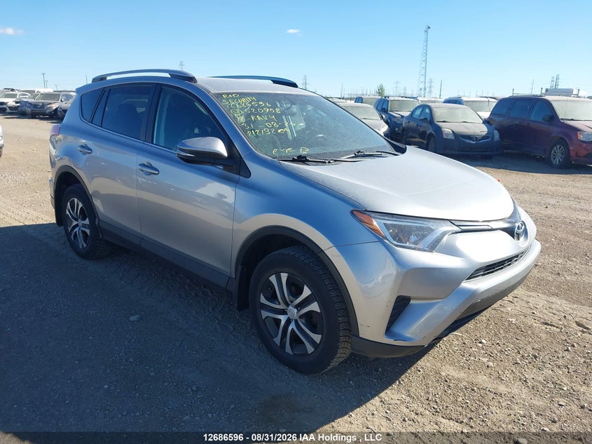 2016 Toyota Rav4 Le, Удар сзади, IAAI, VIN 2T3BFREV5GW520958