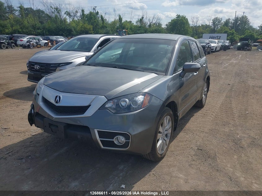 2011 Acura RDX, Front, IAAI, VIN 5J8TB1H24BA802231 — photo 2