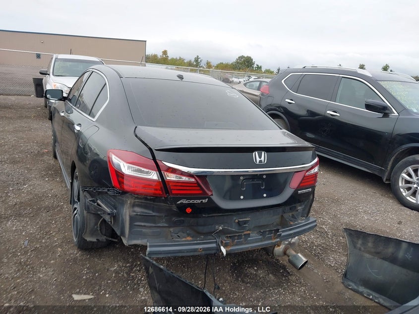 Vin: 1hgcr2f04ha810969, lot: 3091064, honda accord touring 20173