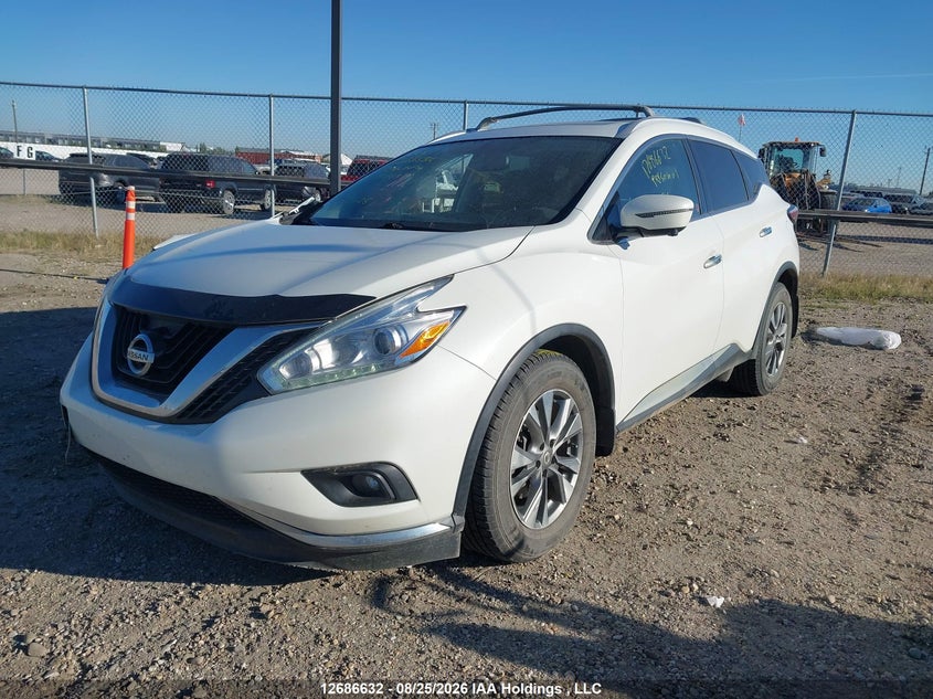 Vin: 5n1az2mh4gn124206, lot: 3091099, nissan murano s/sl/sv/platinum 20162
