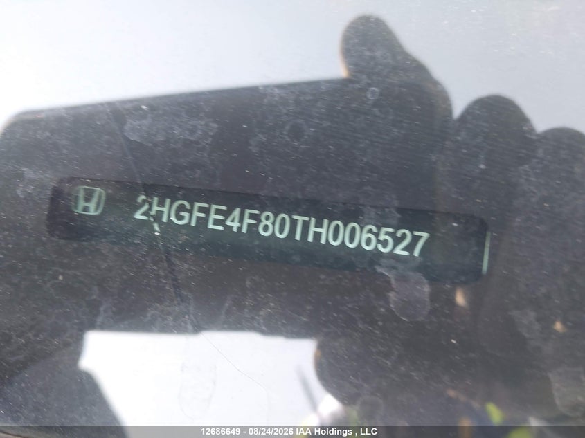 2026 HONDA CIVIC SEDAN 2.0L I4 FI DOHC 16V NF4