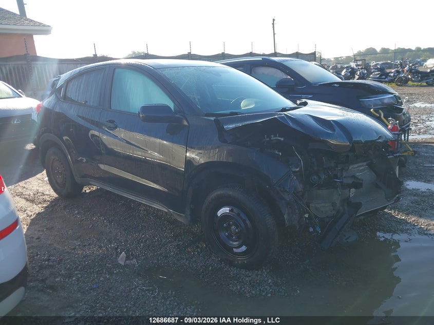 2022 Honda Hr-V Lx, Удар спереди, IAAI, VIN 3CZRU5H37NM101011