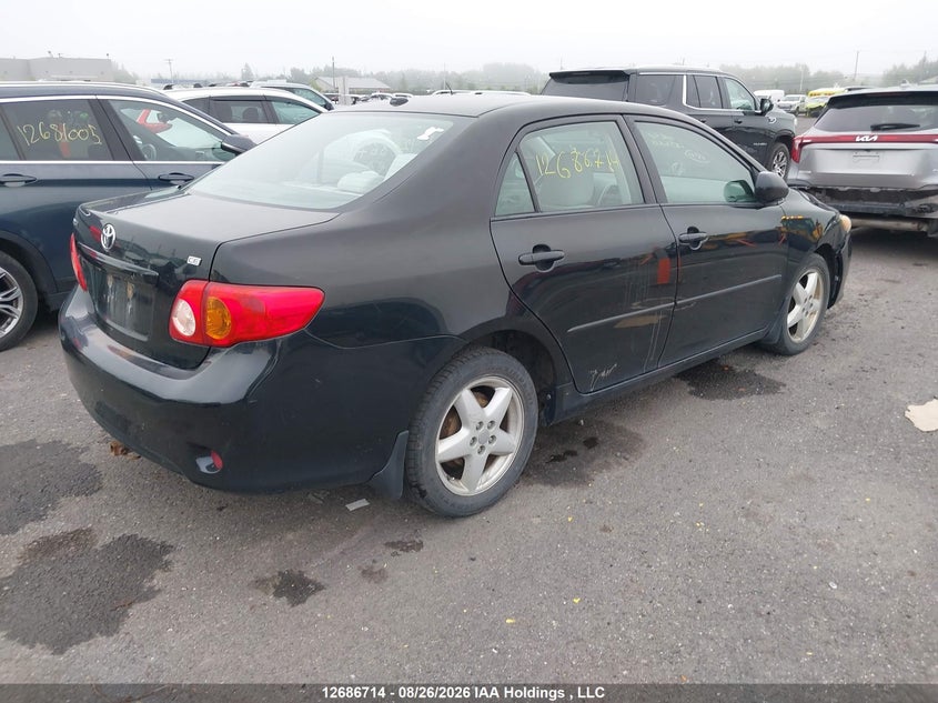 2009 TOYOTA COROLLA SEDAN 1.8L I-4 DOHC, VVT, REGULAR , 132HP