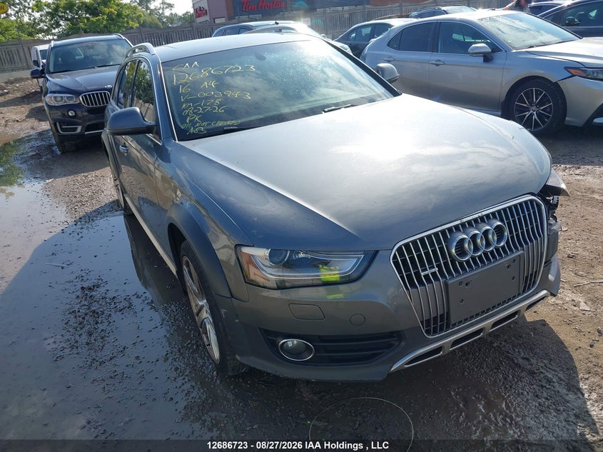 2016 Audi A4 Allroad 2.0T Technik, Left Front, IAAI, VIN WA1VFAFL9GA003943