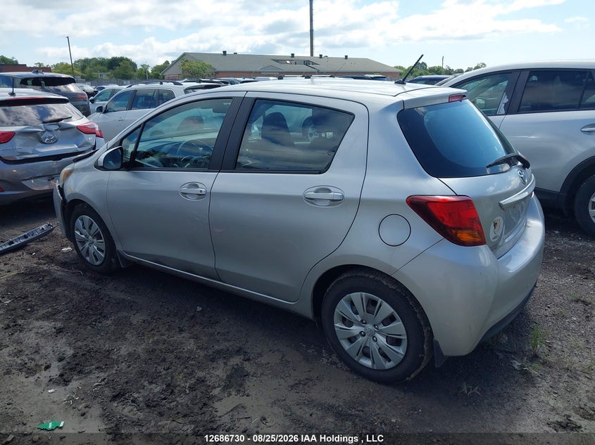Vin: vnkktud39ha072338, lot: 3091198, toyota yaris le 20173