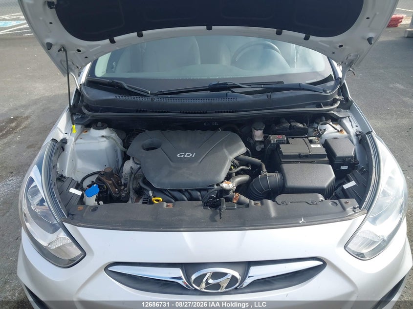 2014 HYUNDAI ACCENT HATCHBACK 1.6L I-4 DI, DOHC, VVT, REGULAR , 138HP