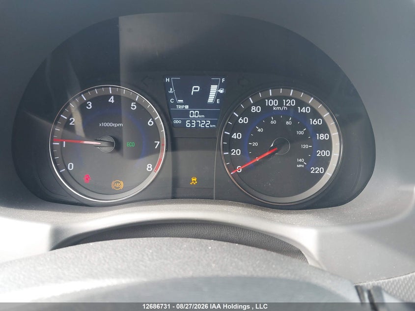 2014 HYUNDAI ACCENT HATCHBACK 1.6L I-4 DI, DOHC, VVT, REGULAR , 138HP