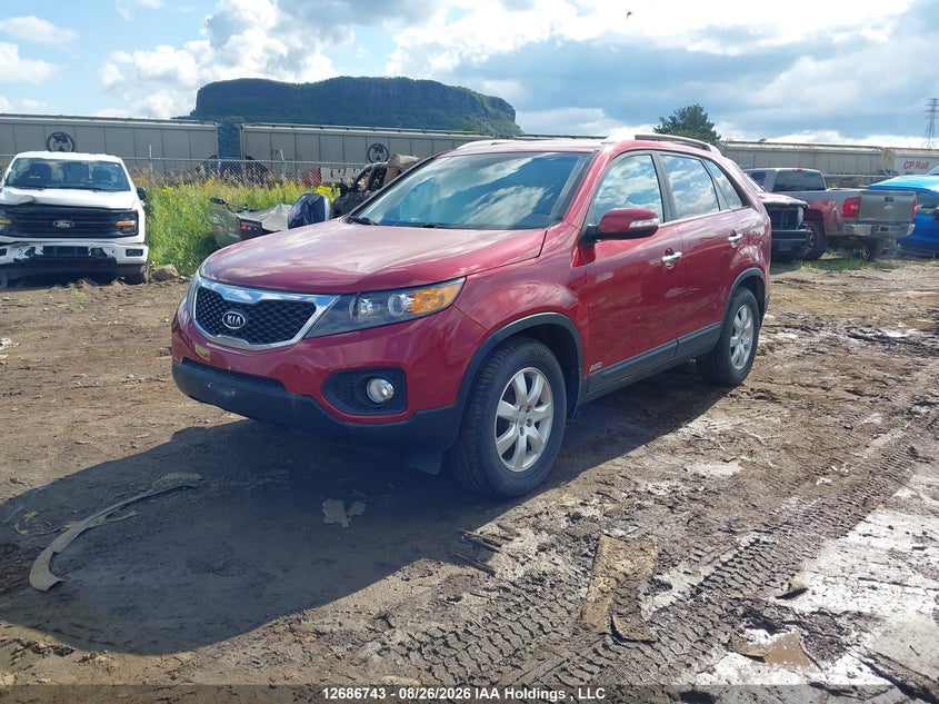 Vin: 5xyktca6xcg265009, lot: 3091212, kia sorento lx 20122