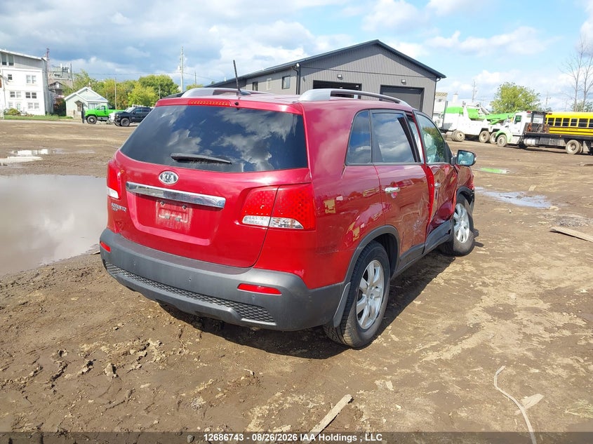 Vin: 5xyktca6xcg265009, lot: 3091212, kia sorento lx 20124