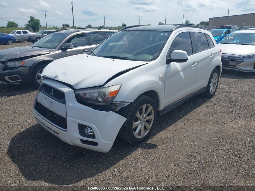 2012 Mitsubishi RVR, Удар спереди, IAAI, VIN JA4AJ4AU7CZ603130 — фото 2