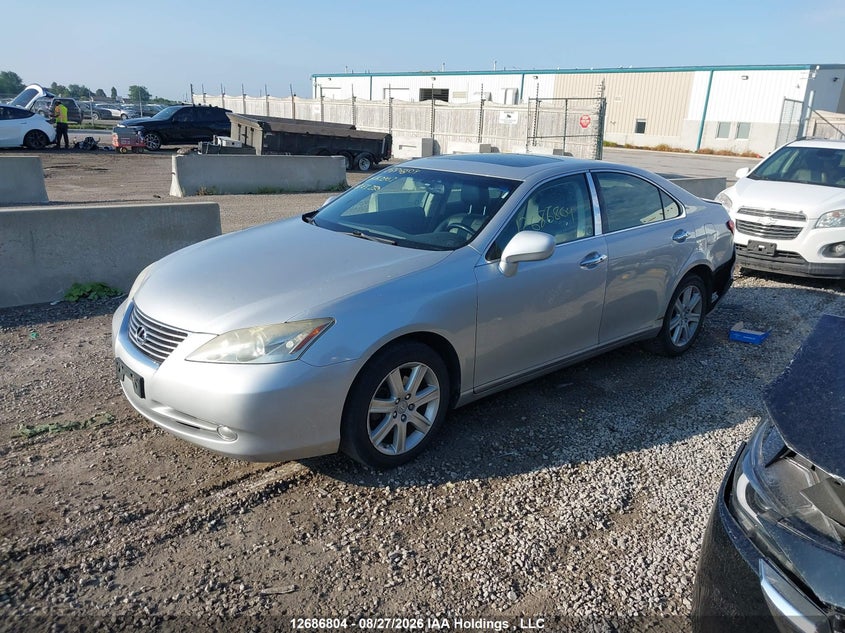 2008 Lexus ES, Rear, IAAI, VIN JTHBJ46G882163303 — photo 2