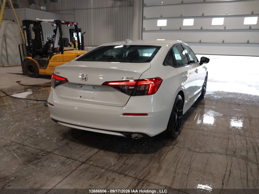 Vin: 2hgfe2f54rh116113, lot: 3091275, honda civic sport 20244