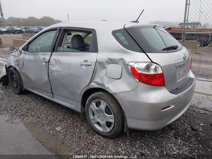 Vin: 2t1ku4ee5bc643395, lot: 3091286, toyota matrix wagon 20113