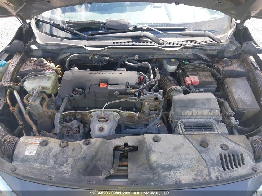 2018 HONDA CIVIC SEDAN 2.0L I-4 DOHC, VVT, 158HP