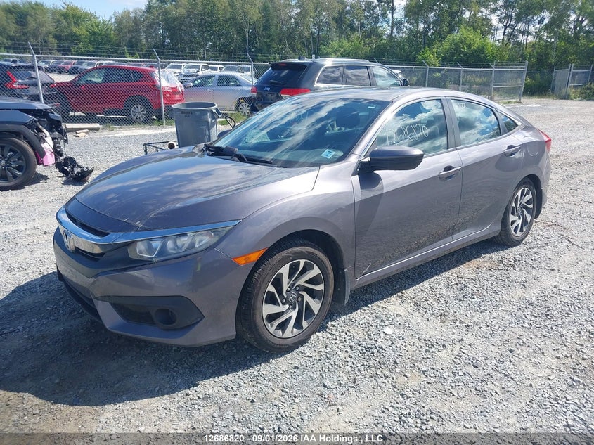 2018 HONDA CIVIC SEDAN 2.0L I-4 DOHC, VVT, 158HP