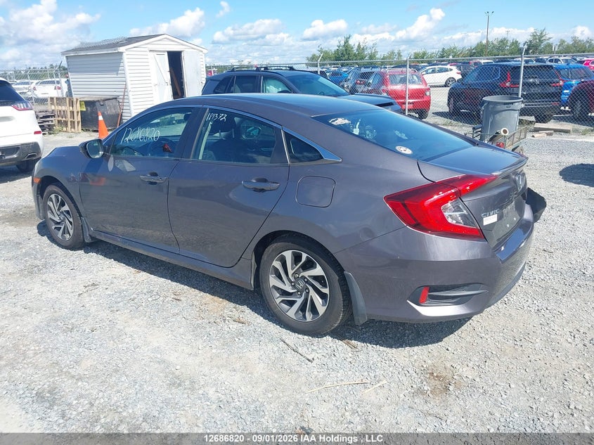 2018 HONDA CIVIC SEDAN 2.0L I-4 DOHC, VVT, 158HP