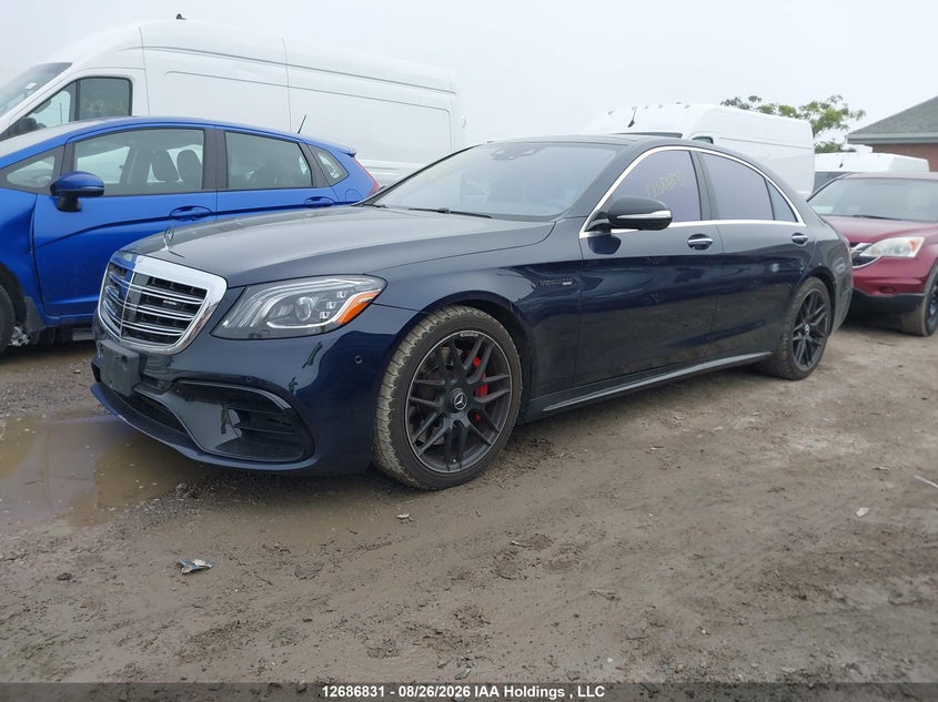 Vin: wddug8jb1ka427184, lot: 3091300, mercedes-benz s 63 amg 4matic 20192