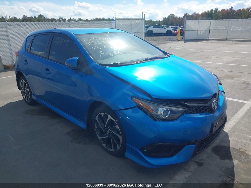 Vin: jtnkarje2gj505395, lot: 3091308, toyota scion im 2016 img_1