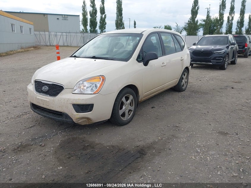 2011 Kia Rondo, Rear, IAAI, VIN KNAHG8A85B7347817 — photo 2