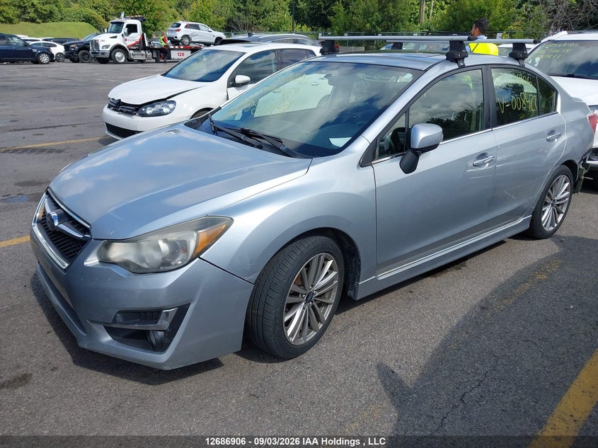 Vin: jf1gjap68fh008522, lot: 3091391, subaru impreza limited 20152