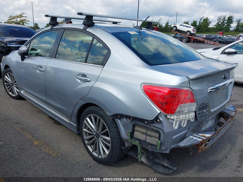 Vin: jf1gjap68fh008522, lot: 3091391, subaru impreza limited 20153