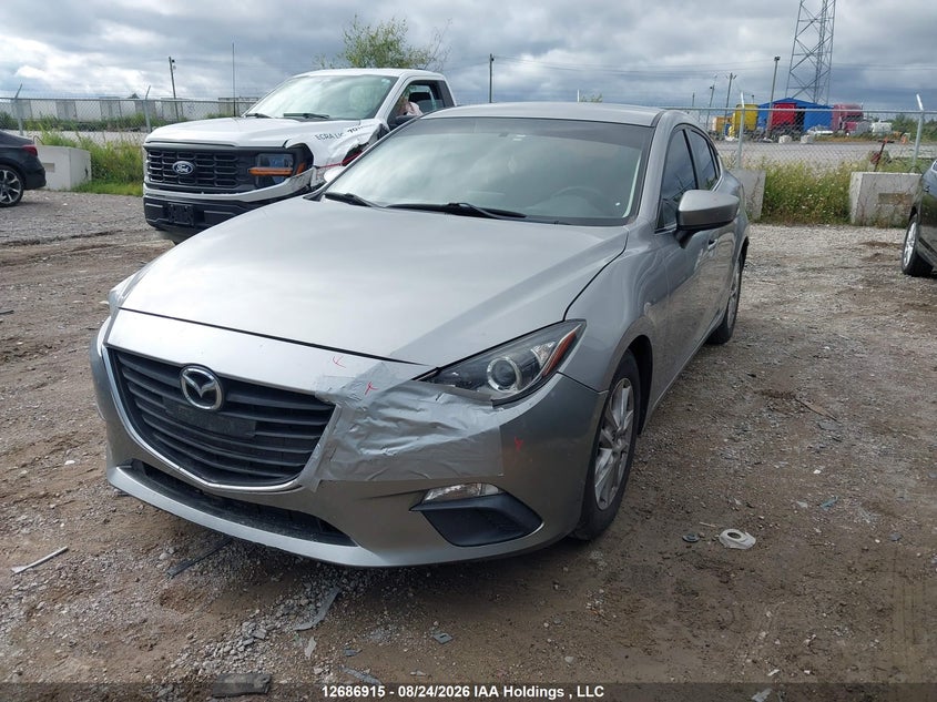 Vin: 3mzbm1v78em108442, lot: 3091400, mazda 3 touring 20142
