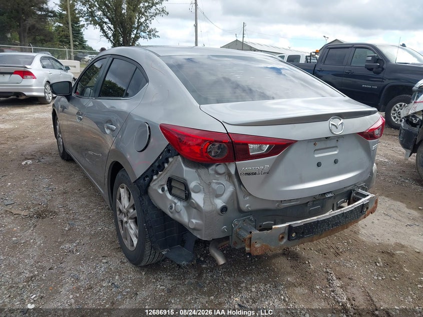 Vin: 3mzbm1v78em108442, lot: 3091400, mazda 3 touring 20143