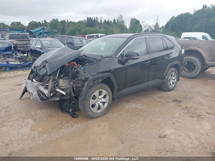 Vin: 2t3b1rfv5mc235364, lot: 3091452, toyota rav4 le 20212