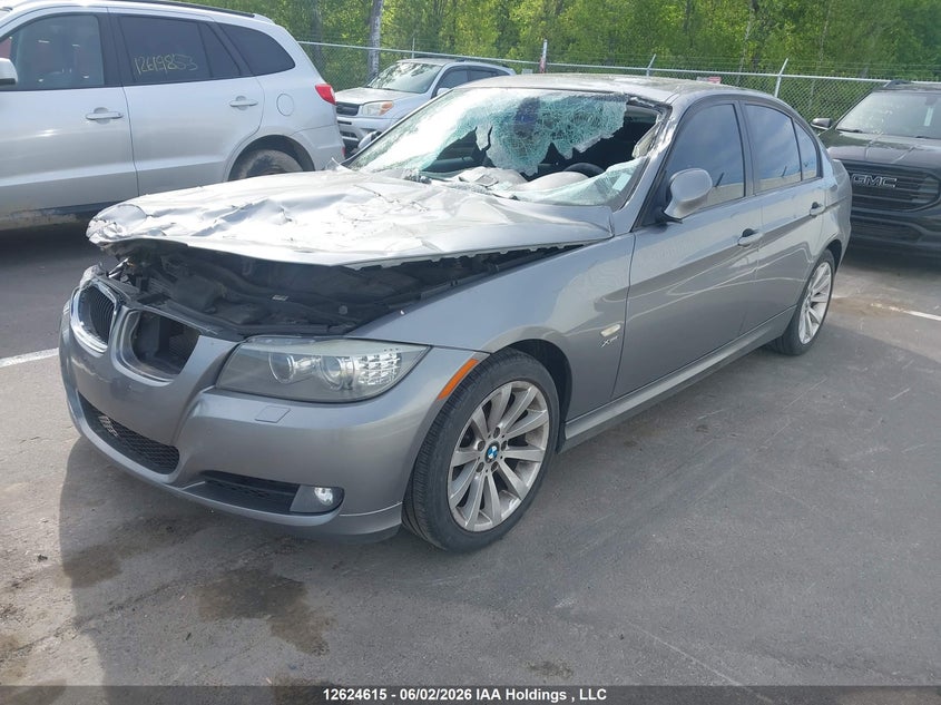 2011 BMW 3er, Затопление, IAAI, VIN WBAPK7C57BA974142 — фото 2