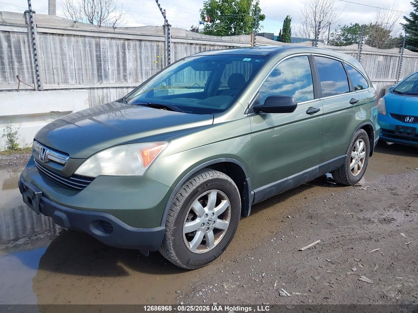 2008 Honda CR-V, Front, IAAI, VIN 5J6RE48588L802087 — photo 2
