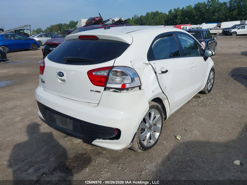 Vin: knadn5a31g6731095, lot: 3091470, kia rio ex/sx 20164