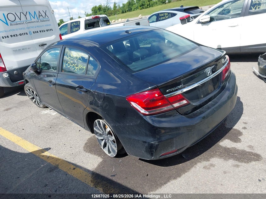2015 HONDA CIVIC SEDAN 1.8L I-4 VVT, 143HP