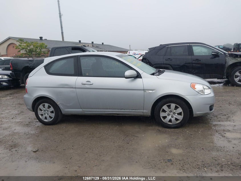 2011 HYUNDAI ACCENT HATCHBACK 1.6L I4 FI DOHC 16V NF4