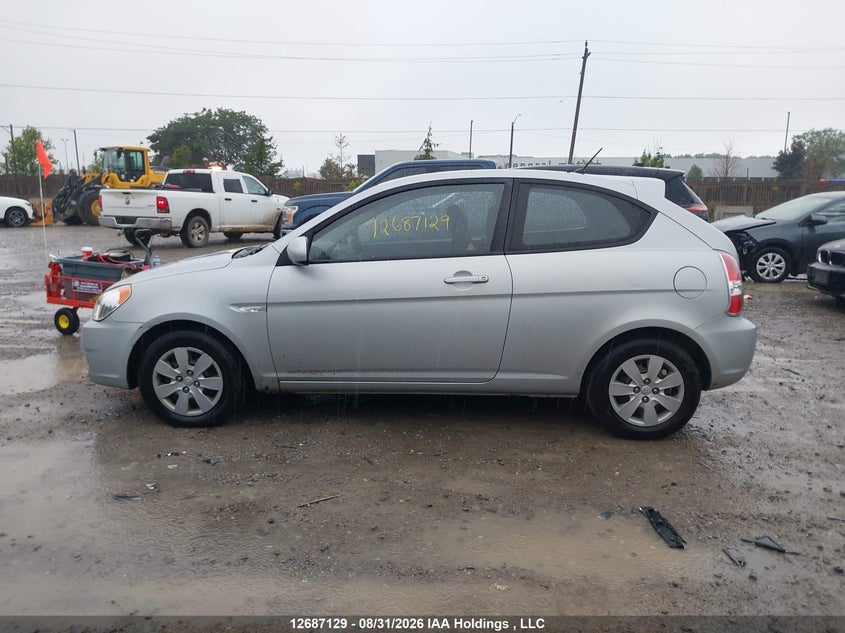 2011 HYUNDAI ACCENT HATCHBACK 1.6L I4 FI DOHC 16V NF4