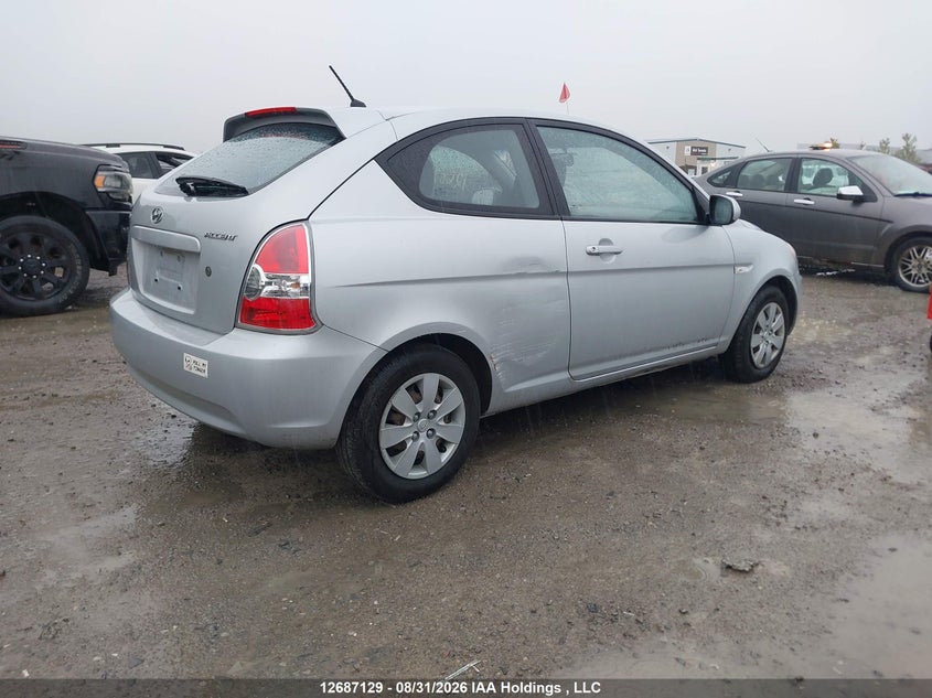 2011 HYUNDAI ACCENT HATCHBACK 1.6L I4 FI DOHC 16V NF4