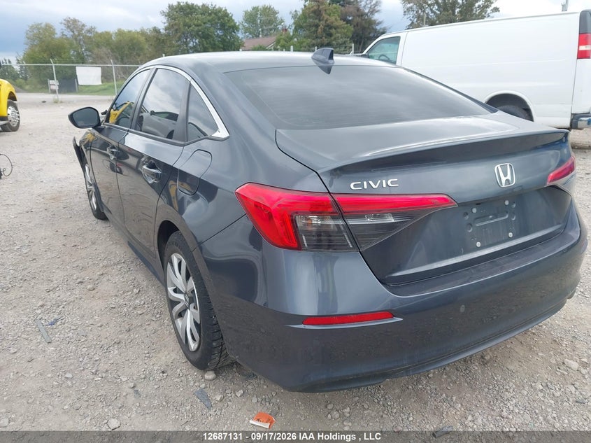 Vin: 2hgfe2f21nh103402, lot: 3091638, honda civic lx 20223